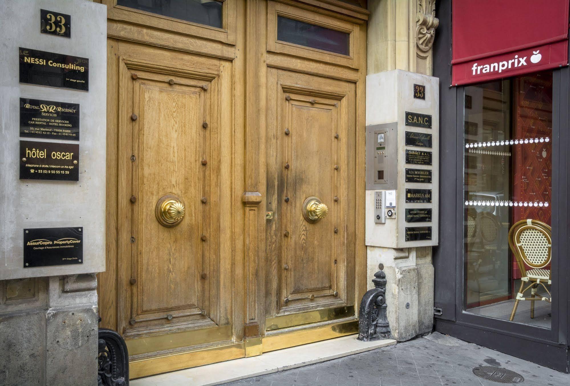 Hotel 33 Marbeuf Parigi Esterno foto